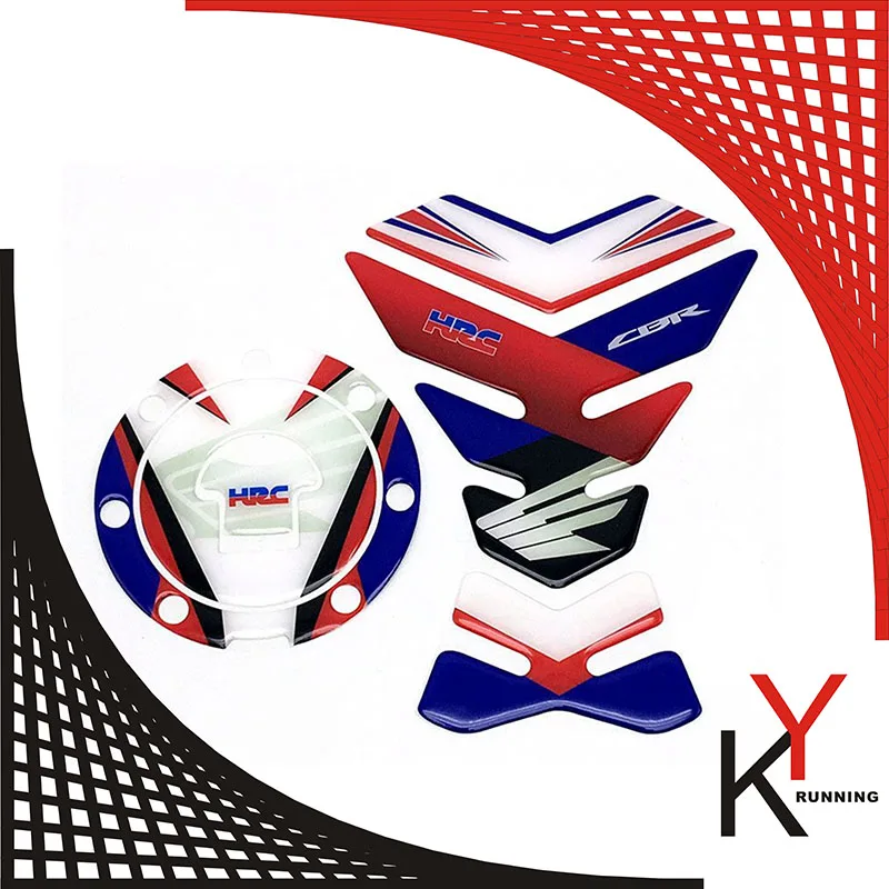 3D мотоцикл наклейка Honda CBR ЛРВ ПВП 250 400 500 600 1000 1100 RR газа масла топливный бак Pad Protector
