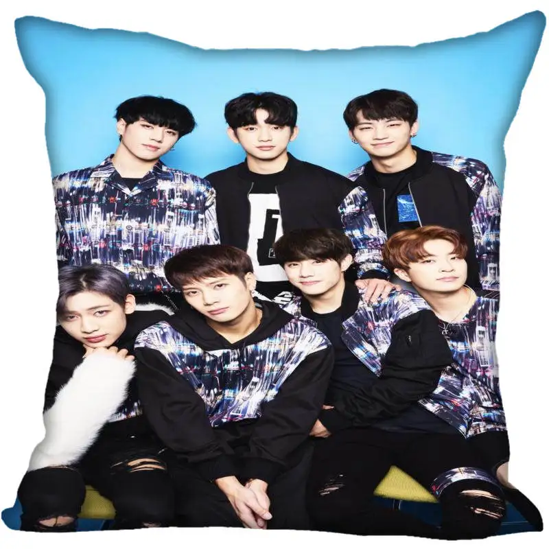 Популярная шелковая квадратная наволочка Fan Xi KPOP GOT7 с принтом домашние