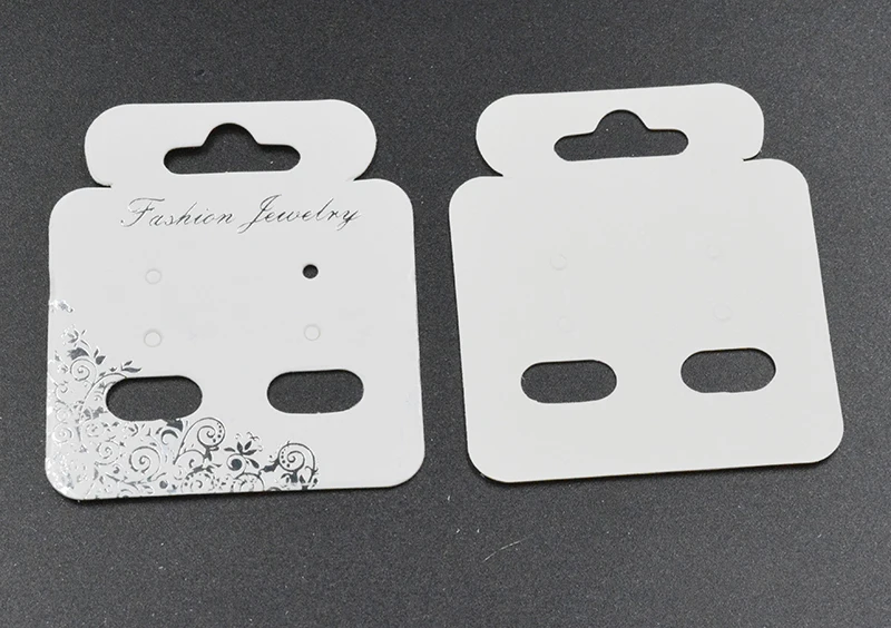 

FLTMRH 30pcs Beads Black Ear Hooks Earring Plastic Display Cards 56*48mm yiwu
