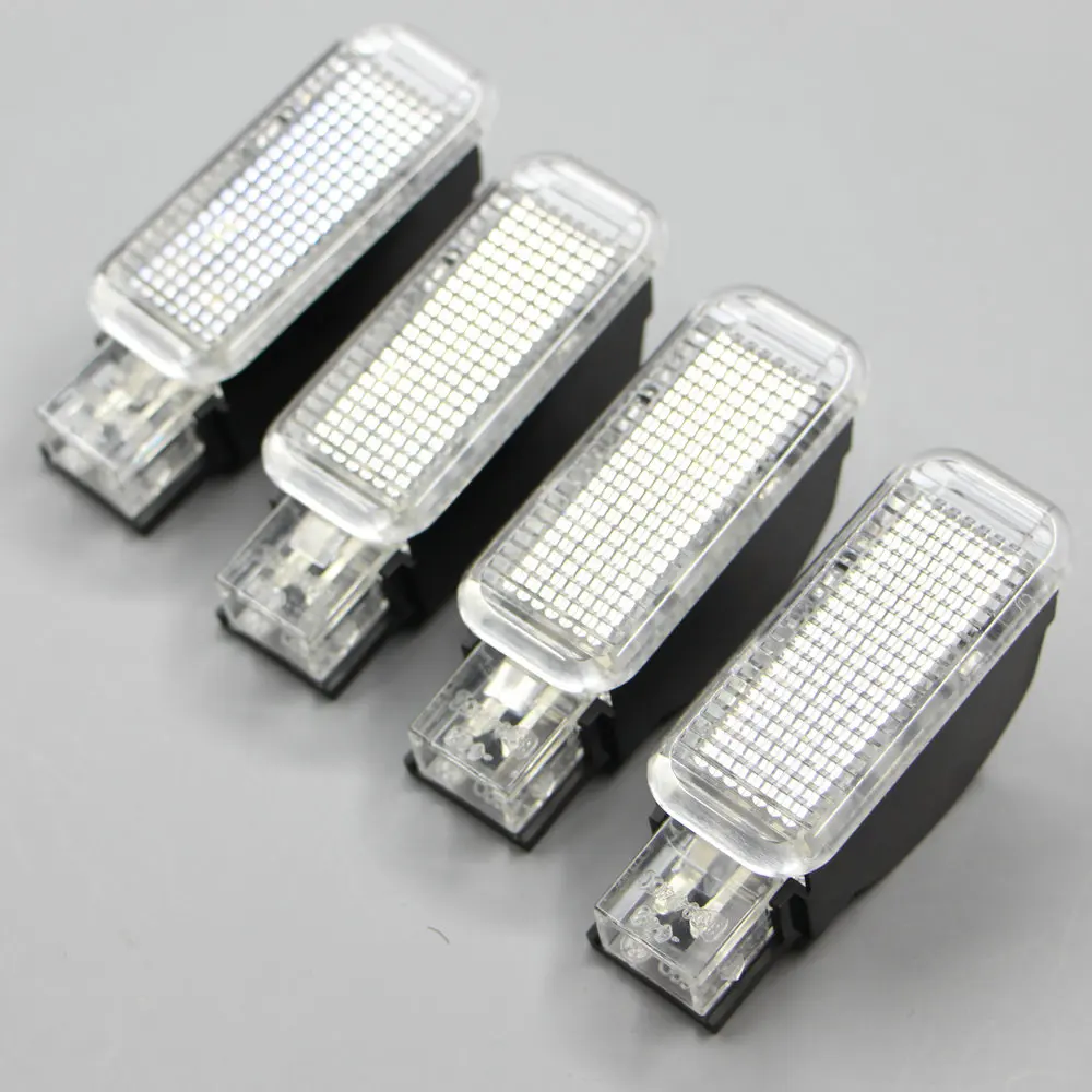 

4*PCS Dongzhen Car Styling OEM White Door Panel Warning Light Apply to A3 S3 A4 A5 A6 A7 A8 Q3 Q5 TT 8KD 947 411