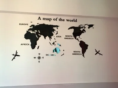 Карта мира Настенная Наклейка Mapa Mundial Wereldkaart Pegatinas Paredes Decoracion Adesivos De Parede Глобус земля Декор 3D акрил