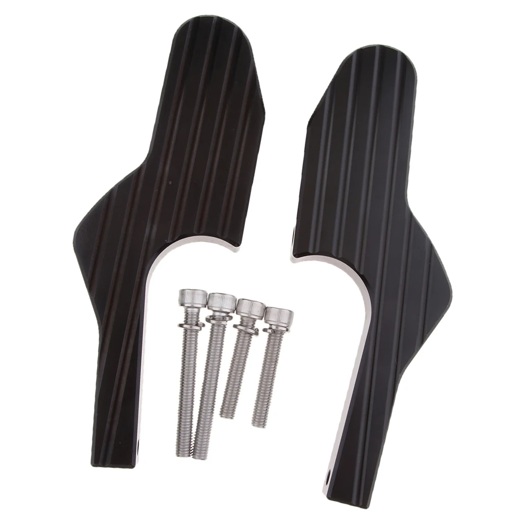 Aluminum Alloy Foot Rests Extensions Extended Footpegs for Vespa GTS 250ie 300ie Direct Aftermarket Replacement | Автомобили и
