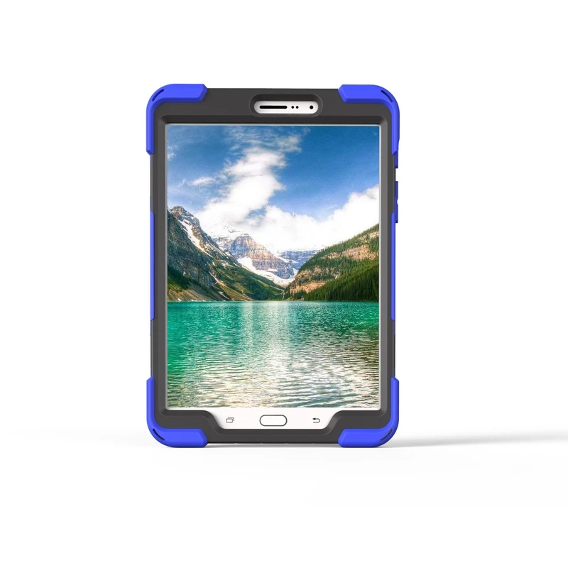 360 Вращающаяся подставка чехол для Samsung Galaxy Tab S2 8 0 T710 T713 T715 T719 противоударный