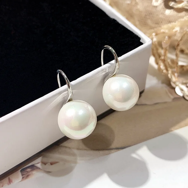 Блестящей стороной Новый Женская Мода ювелирный бренд элегантные жемчужные