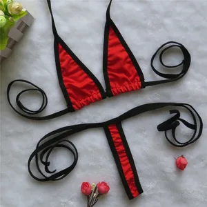 Микро Бикини 2020 сексуальные слинг с треугольным краем мини-стринги для девочек пляжные для загара купальники для спа женский купальник бикини Монокини