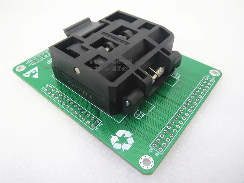 Оригинальный YAMAICHI IC Тесты сиденье IC51-1284-1433 TQFP128 сжигание программист QFP128 гнездо