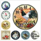 Набор для алмазной вышивки с часами, квадратная мозаика, 21 шт.