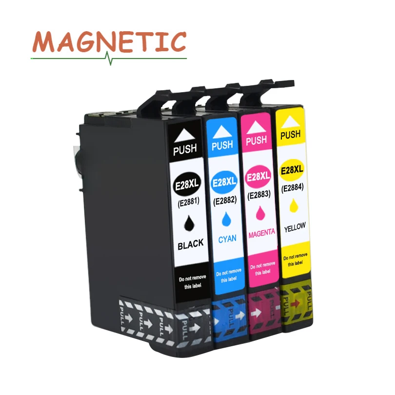 

Magnetic T2881 T2882 T2883 T2884 Compatible ink cartridges for Epson 288XL Expression Home XP 430 330 434 440 Printer T288 T2881