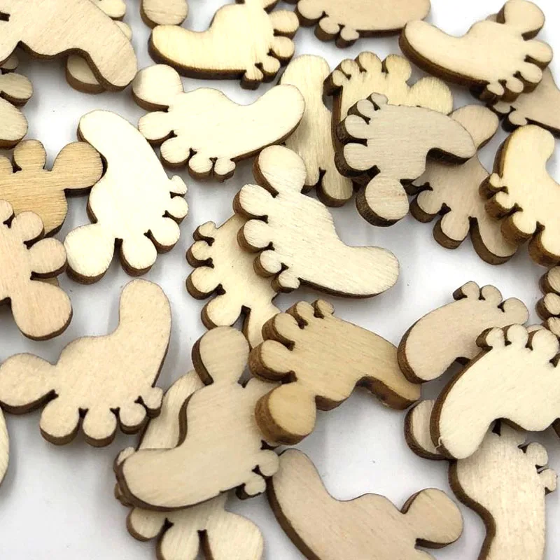 Деревянные пуговицы подходят для шитья скрапбукинга разных размеров украшения