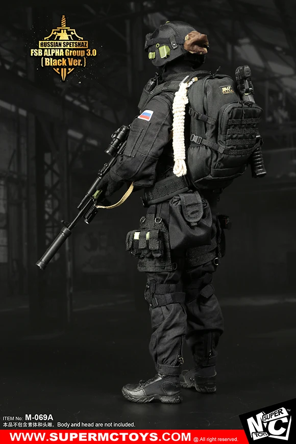 SuperMCTOYS M-069 1/6 русский спецназ FSB Alfa Group 3,0 набор для HT VC 12 дюймов Фигурка DIY