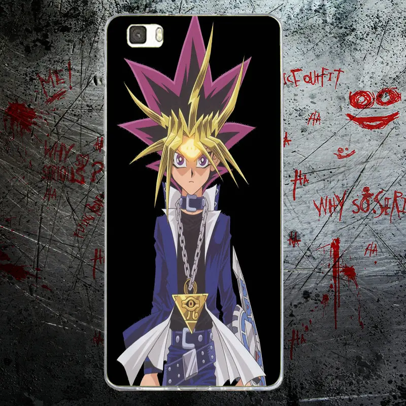 Силиконовые мягкие чехлы для телефонов Huawei P8 P9 P10 P20 Mate 10 Pro Y5 Y6 II Y7 Honor 6X7X9 Lite Anime Yu Gi Oh