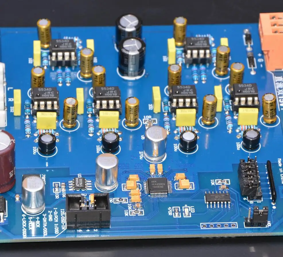 1 шт. декодер AK4490EQ DAC официальная стандартная схема! I2S DSD комплект для сборки плата