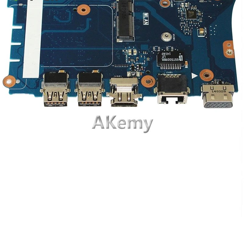 Akemy PU551LA материнская плата для ноутбука For Asus PRO551L PU551L тест оригинальная rev 2 0 2957U |