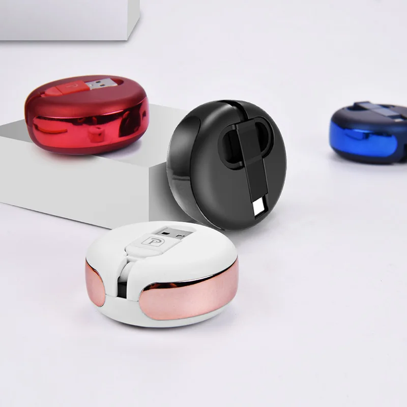 OATSBASF 2 в 1 USB кабель Micro USB и type C для samsung Xiaomi huawei выдвижной портативный USB C для Android кабель для передачи данных