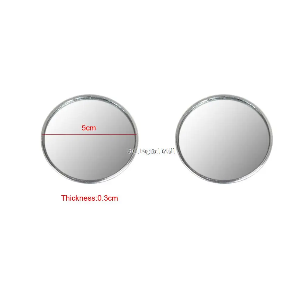 2 шт. автомобильные широкоугольные круглые выпуклые зеркала заднего вида|mirror blind