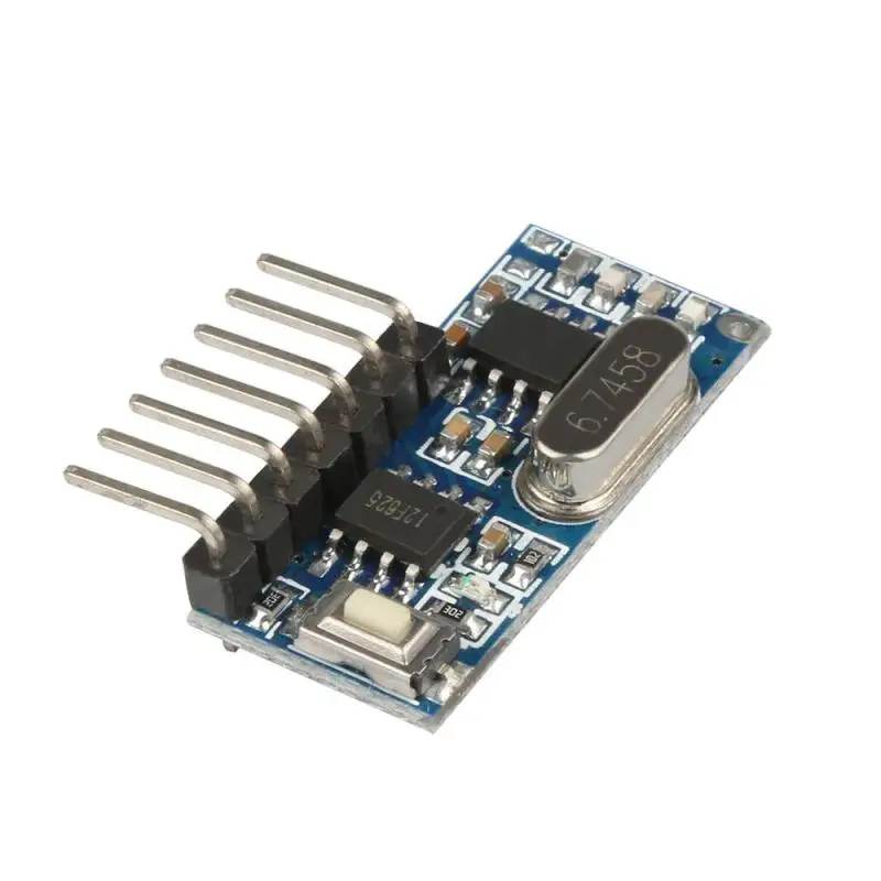 10pcs 433MHz RF Wireless Remote Comtrol Switch Receiver Learning Code 1527 Decoder Module 433 mhz 4 Channel output Diy | Электроника