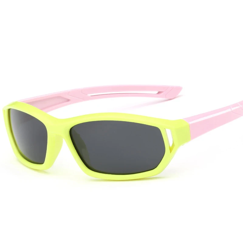 DIGUYAO Rubber Frame Polarized Kids Sunglasses Flexible Child Baby Safety Sun Glasses UV400 Eyewear Shades Infant oculos de sol |