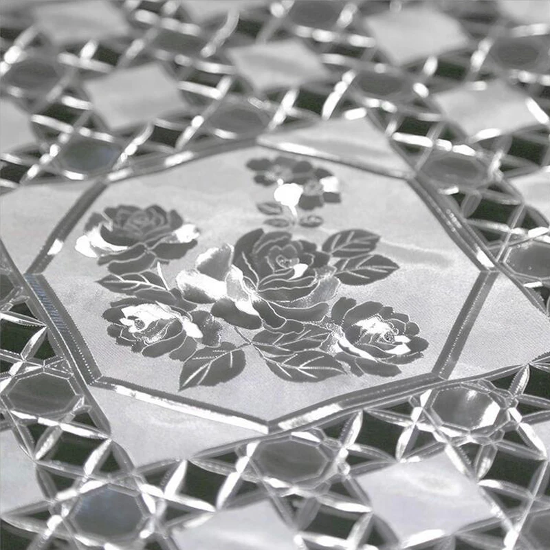 ПВХ Европейский стиль квадратный Скатерть Водонепроницаемый маслостойкая не