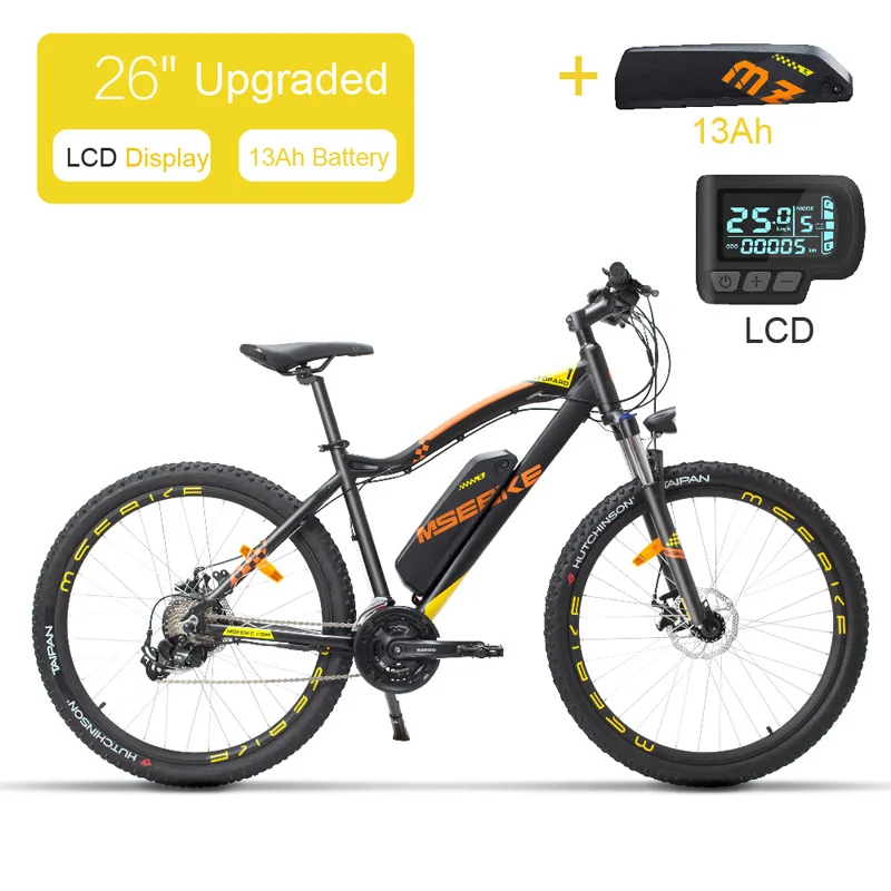 26 13A UP Plus MZZK 21 скоростной Электрический горный велосипед 27," /26" Ebike 250 Вт 48 В 7.8Ah/13Ah литий-ионный аккумулятор передние и задние дисковые тормоза - Цвет: 26 13A UP Plus