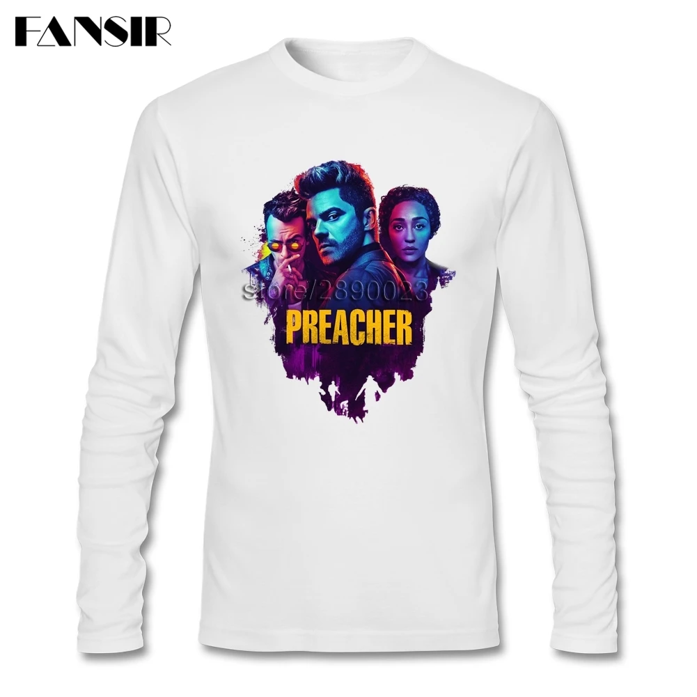 Для мужчин футболка с круглым вырезом и длинными рукавами кино Винтаж футболки