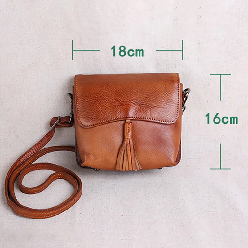 AETOO чистая кожаная женская сумка ручной работы мини маленькая квадратная в стиле