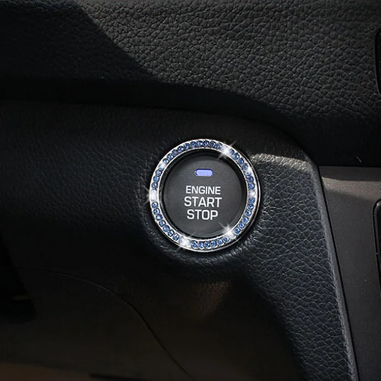 Отделка переключателя зажигания автомобиля кольцо стикер для Ford Focus Fusion эскорт