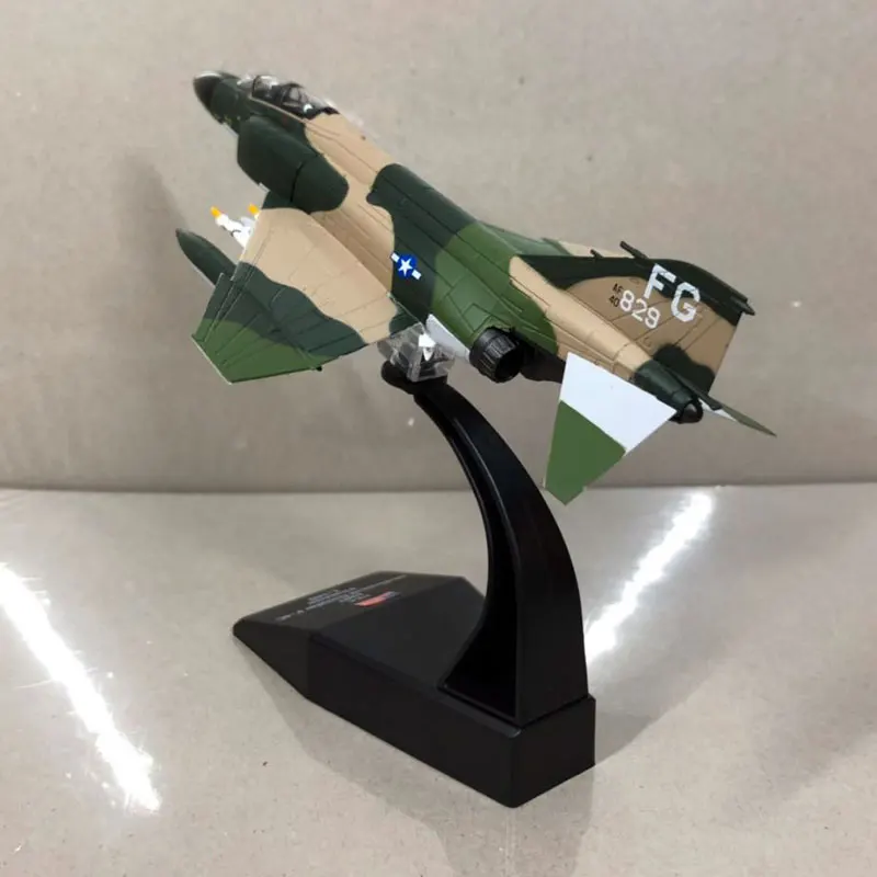 AMER 1/100 масштаб военная модель игрушки США Макдоннелл Дуглас F-4C Phantom II истребитель литой металлический самолет модель игрушки для коллекции