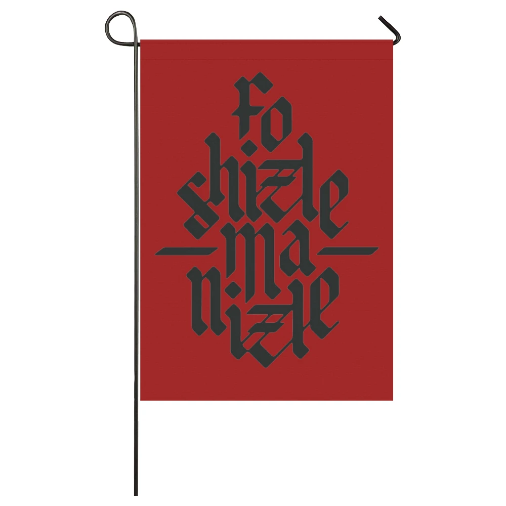 

Personalized Garden Flag hiphop Garden flag Seasonal Flags for Outdoors Garden Decor Flags