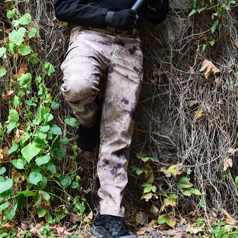 Мужские зимние водонепроницаемые тактические брюки SharkSkin Softshell военные уличные