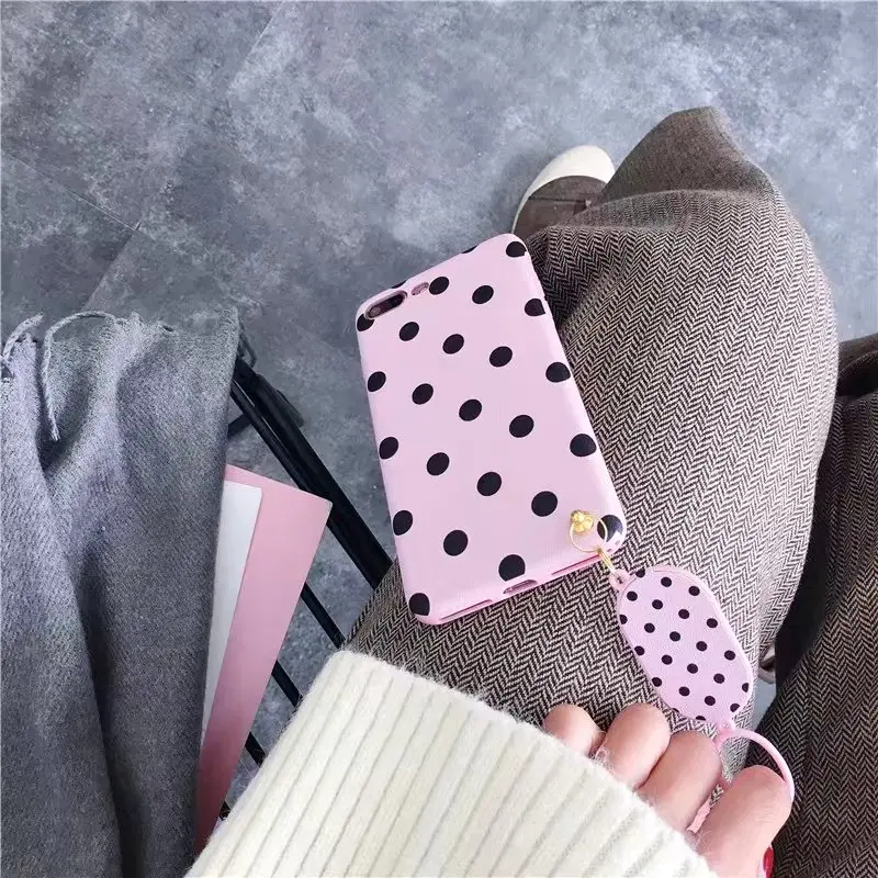 Oryksz волновой точки рисунком Телефон чехол для iPhone X Силиконовые чехлы задняя