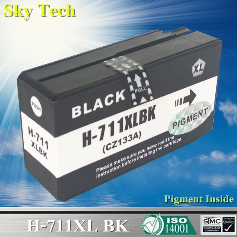 Совместимый чернильный картридж для HP711XL HP 711XL принтера Designjet T120/T520 [пигмент