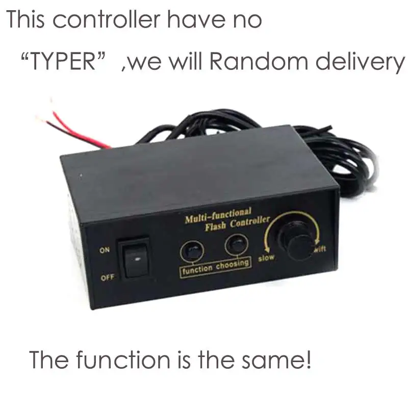 FUGSAME Тип R 8 функциональный Регулируемый предупредительный стробоскоп (Большая