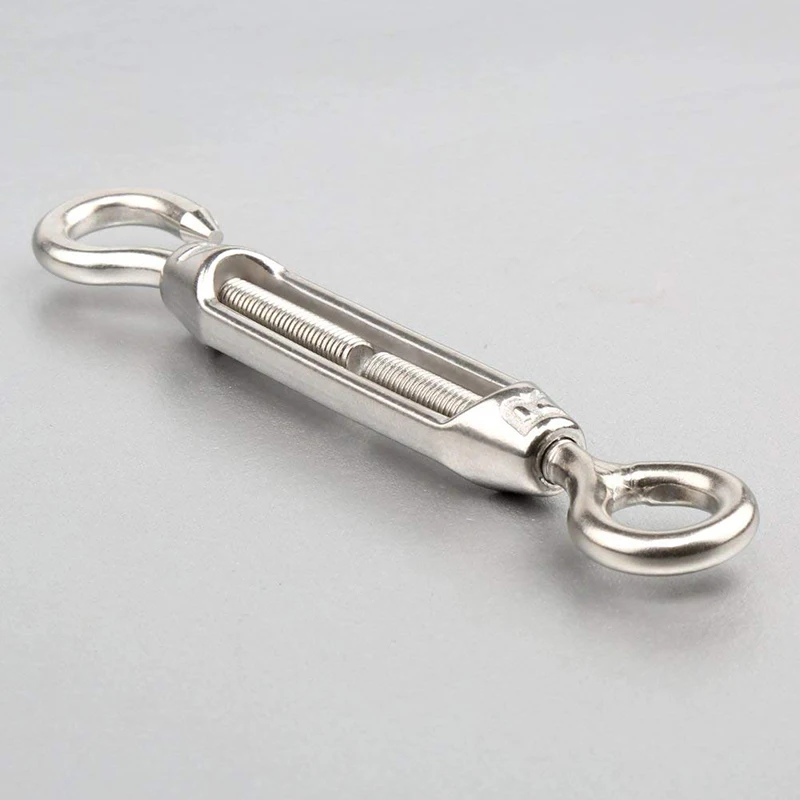 Крюк для натяжения троса 5 шт. M5 нержавеющая сталь 304 винты корзины проушина крюк