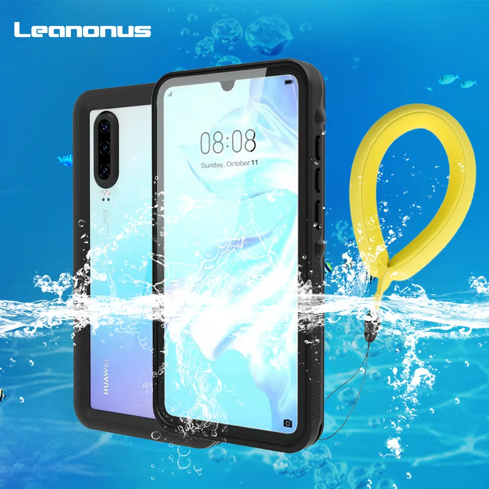 Leanonus для huawei P30 P30 Pro Чехол IP68 Водонепроницаемый Дайвинг пылезащитный чехол для huawei P30 Pro Чехол для телефона Спорт на открытом воздухе Fundas