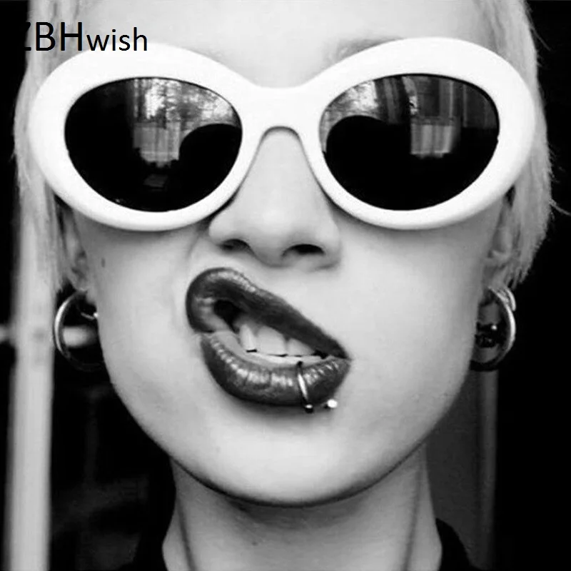 Женские круглые солнцезащитные очки в Корейском стиле маленькие ретро оправе со