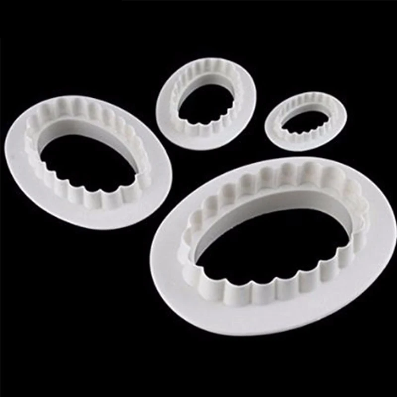 4 шт./компл. Пластиковая форма для выпечки печенья помадки|Формы тортов| |