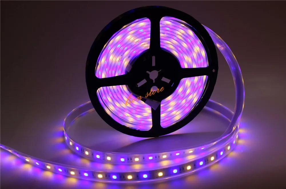 Светодиодная лента DC24V RGBW светильник 5050 SMD 12 мм PCB 5 м 60 светодиодов/м гибкая