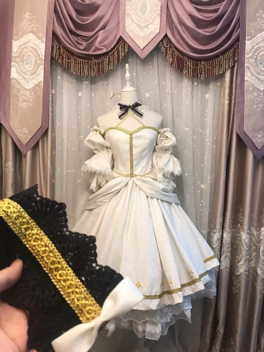 Azur Lane Queen Елизаветы платья маскарадный костюм Одежда платье изготовление под