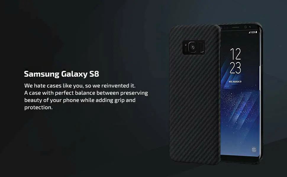 Настоящее углеродное волокно для samsung Galaxy S10 S8 S9 Note 9 8+ Plus чехол для телефона