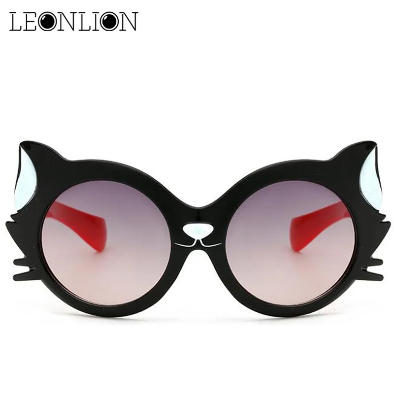 LeonLion новые Мультяшные лисички солнцезащитные очки детские дорожные уличные силикагель солнцезащитные очки карамельный цвет очки Oculos De Sol