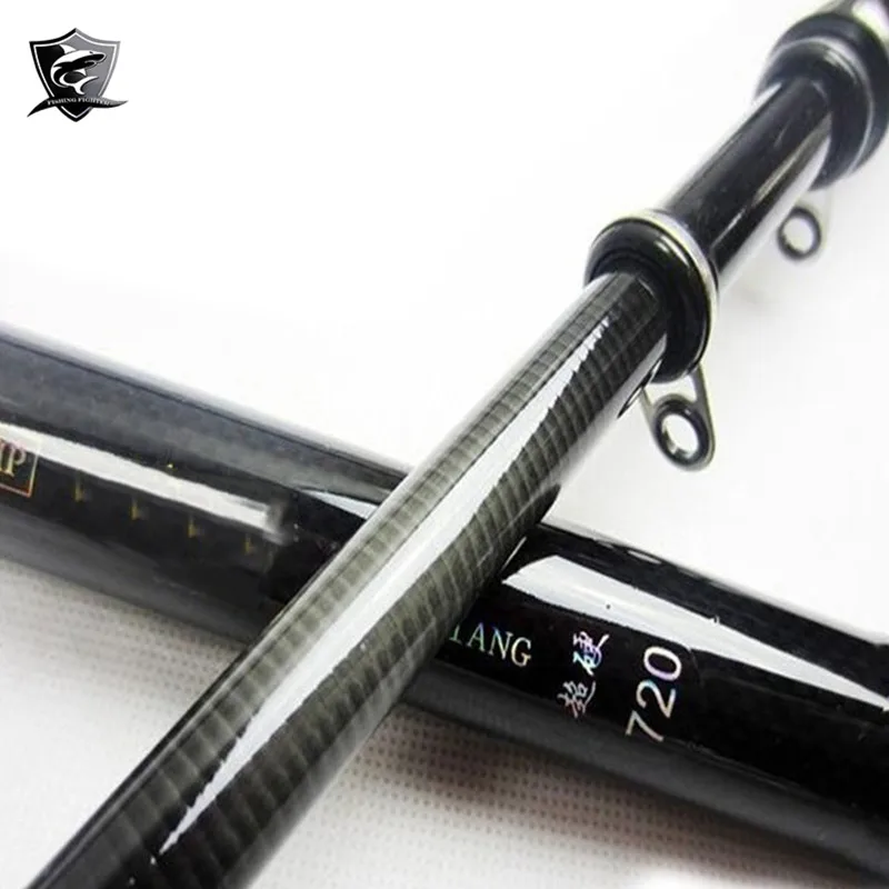 Высокая Углеродного Волокна Телескопическая Удочка Surf Кастинг Спиннинг Полюс