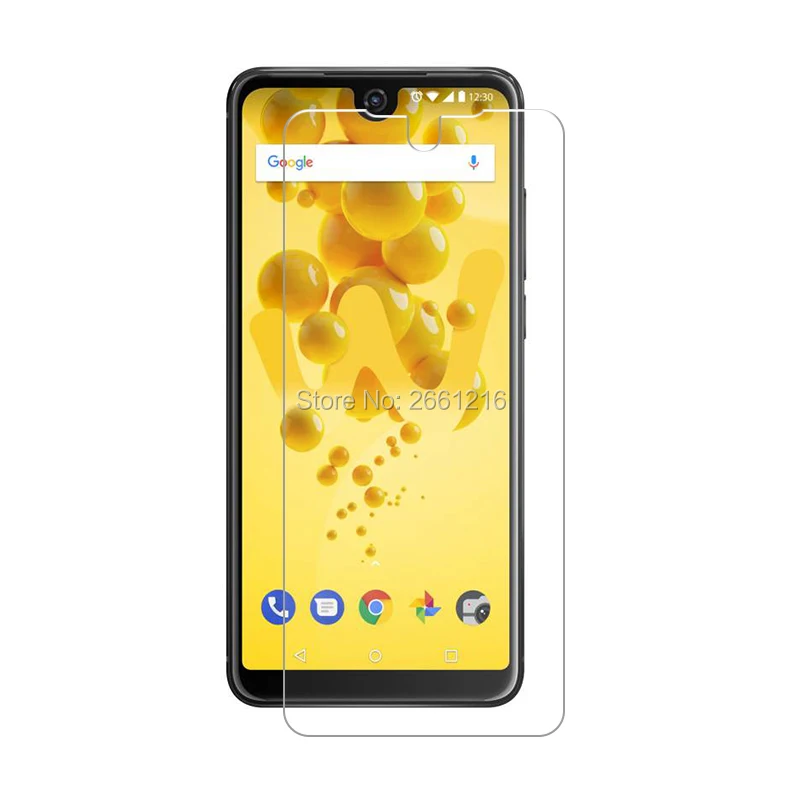 2 шт./лот для Wiko View2 закаленное Стекло с уровнем твердости 9 H 2.5D Премиум Экран из закаленного стекла для защиты экрана Wiko вид 2 6,0"