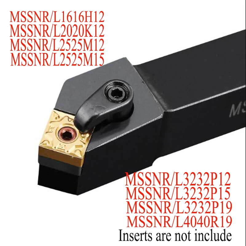 MSSNR1616H12/MSSNL1616H12/MSSNR2020K12/MSSNL2020K12/MSSNR2525M12/MSSNL2525M12 цилиндрический держатель Arbor