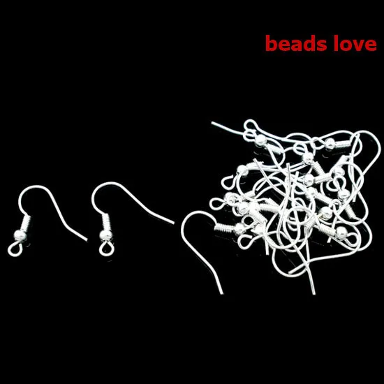 Выберите 6 видов цветов 300 шт./лот модные железные крючки для ушей застежка с