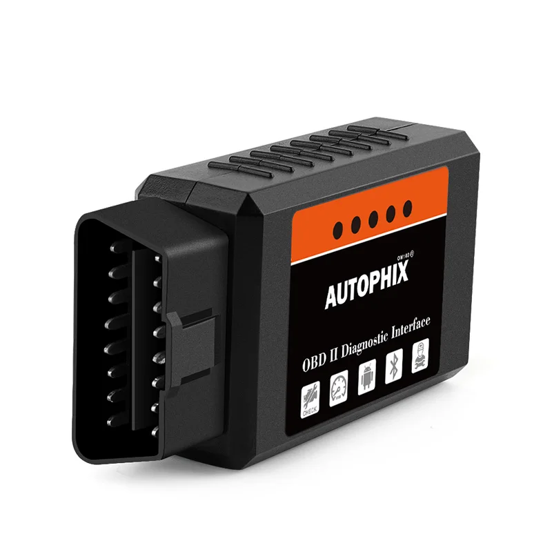 Мини ELM327 Bluetooth OBD2 v1.5 ELM 327 с чипом PIC18F25K80 OBD2 адаптер Elm-327 OBDII автоматический диагностический инструмент OBD2 сканер