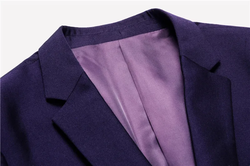 (Куртка + Брюки для девочек) deep purple Для мужчин Бизнес S праздничная одежда