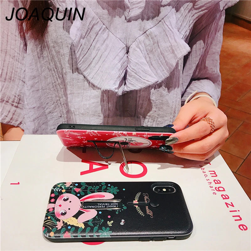 Фламинго чехол для iphone X 8 6 S 6/7 плюс Soft задняя крышка Скрытая кольцо чехлы XR XS max