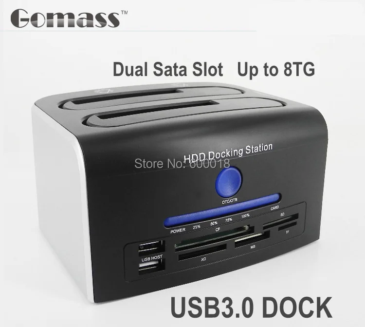 

Док-станция для жестких дисков SATA II III, 3,5/2,5 дюйма, до 5 Гбит/с, usb 3,0