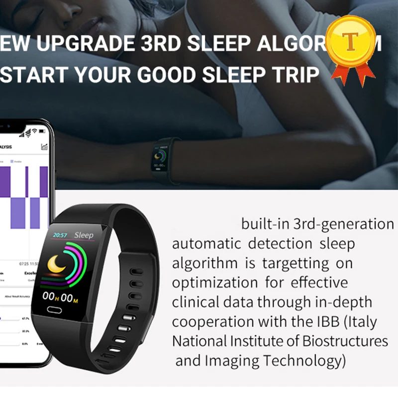 Smartband be slimmer 1 14 дюймов ips дисплей ip67 Водонепроницаемый мониторинг сердечного