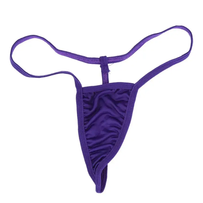 Женские Сексуальные Трусы-стринги хлопковые Очаровательные трусики с низкой